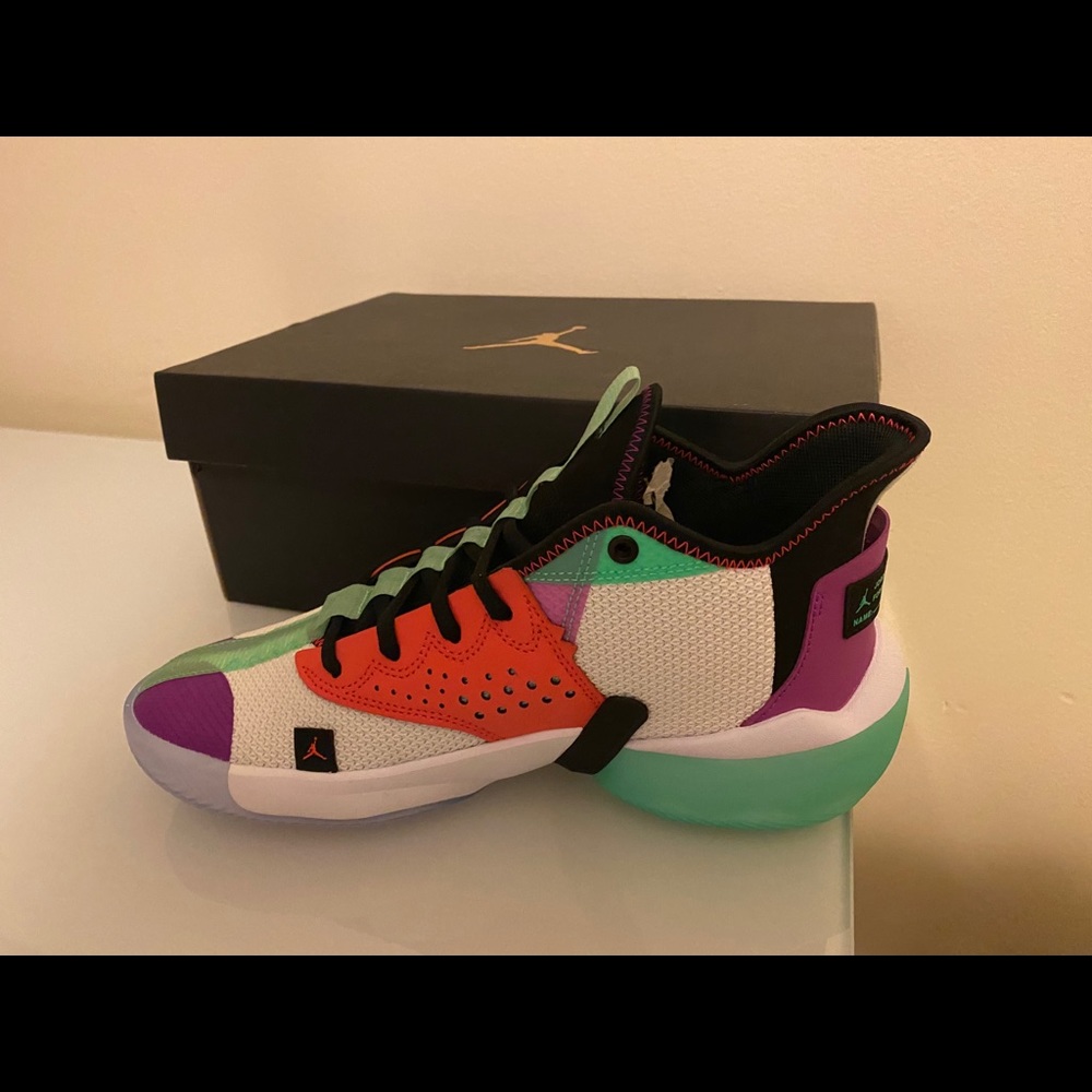 Never worn name jordan sneakers
